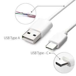 USB-C to USB-A 2.0 Charging & Data Cable (3FT, 1M)