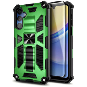 Rugged Armor [Galaxy A35 5G Case] w/ Magnetic Kickstand