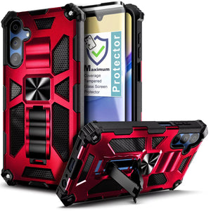 Rugged Armor [Galaxy A14 5G Case] w/ Magnetic Kickstand