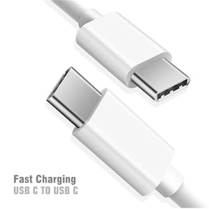 USB-C to USB-C Charging Data Sync Charger Cable Type C