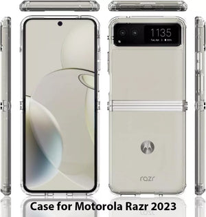 Ultra-Thin Slim Fit Motorola Razr 2023 Case - Clear