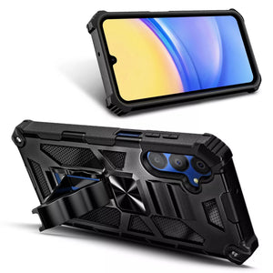 Rugged Armor [Galaxy A35 5G Case] w/ Magnetic Kickstand