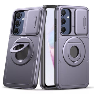 Sleek Armor [Galaxy A35 5G Case] w/ Ring Stand & Camera Cover