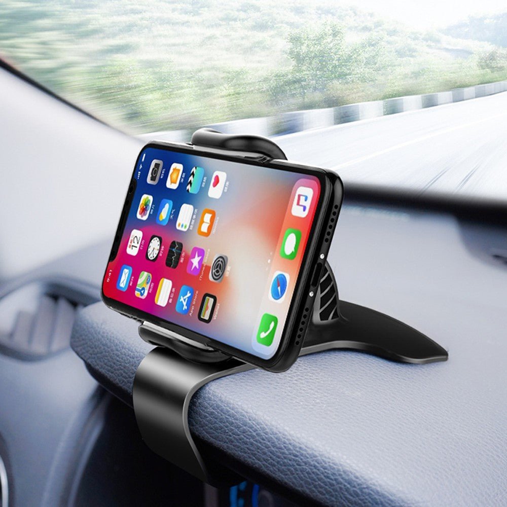 multifunctional car dashboard mobile phone holder 360 rotation